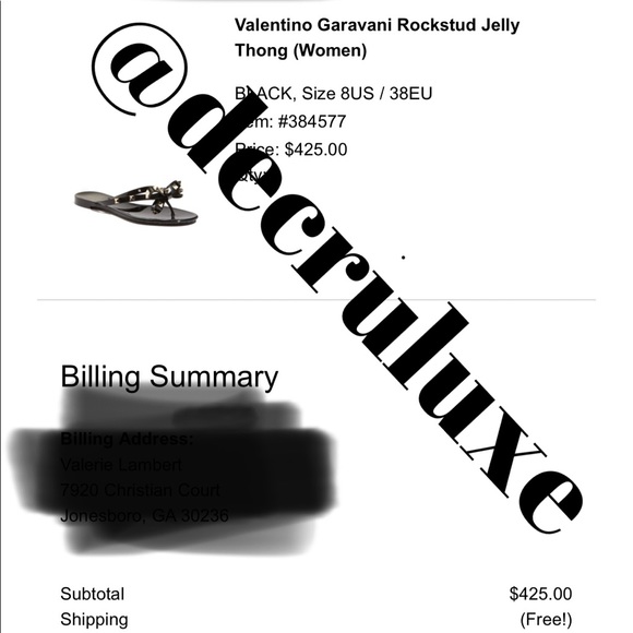 VALENTINO GARAVANI Rockstud Jelly Thong Sandal - Picture 6 of 6